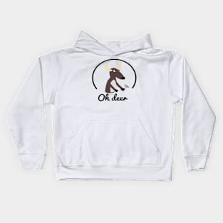 Oh deer Kids Hoodie